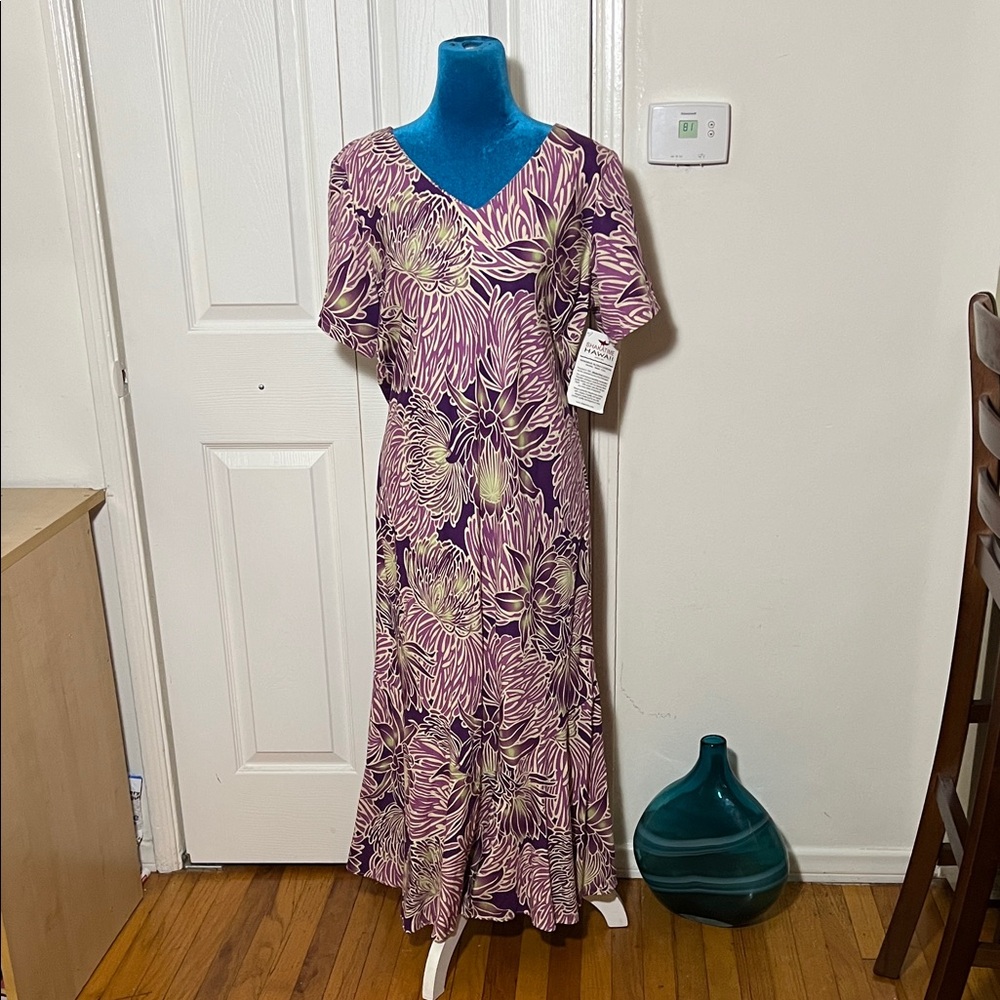 NWT Puanani Hawaian Dress Women’s Large